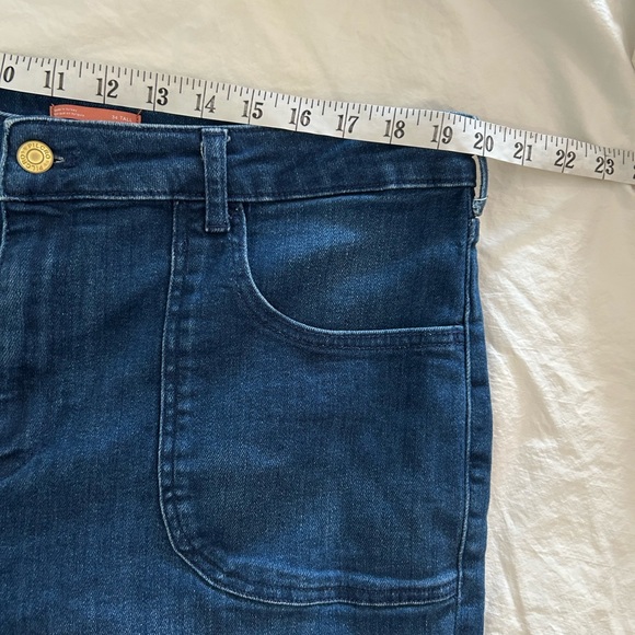 ANTHROPOLOGIE PILCRO‎ The Icon Low-Rise Flared Jeans CROPPED 34 - Picture 10 of 14